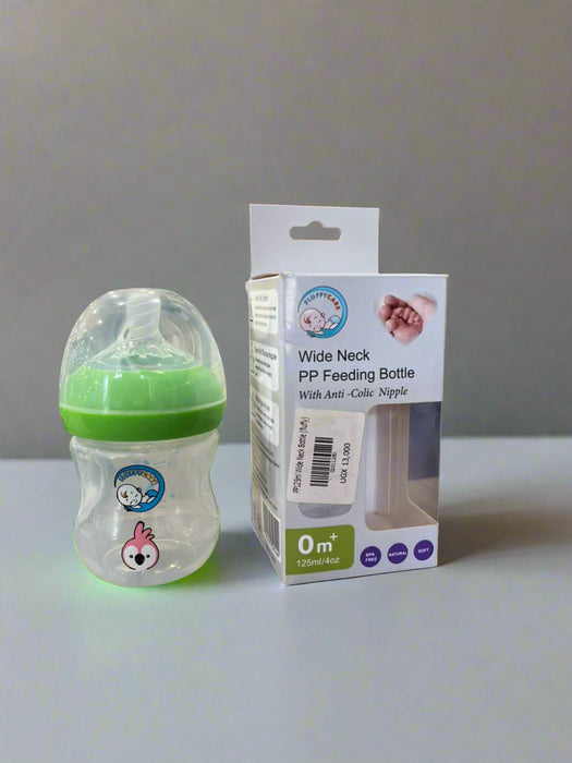 PP 125ml Fluffy Wide Neck Bottle