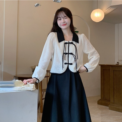 2PC WOMEN DRESS AND COAT
