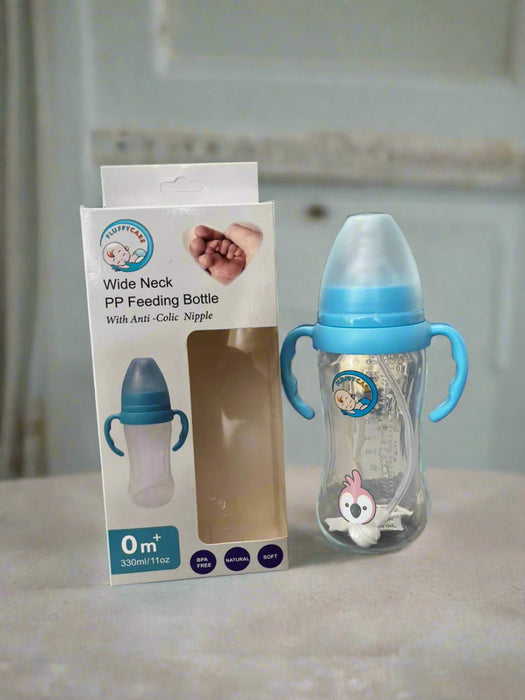 PP 330ML Wide Neck Fluffy Bottle
