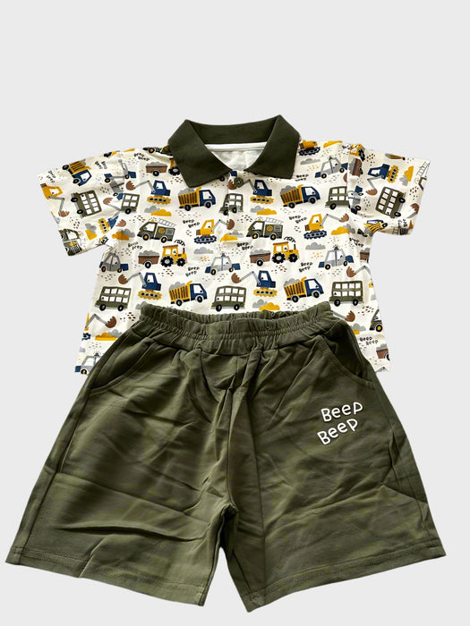 Beep Beep 2pc Outfit