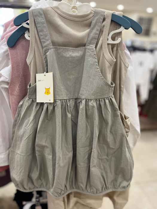Cotton Pinaform with Short Sleeved Top