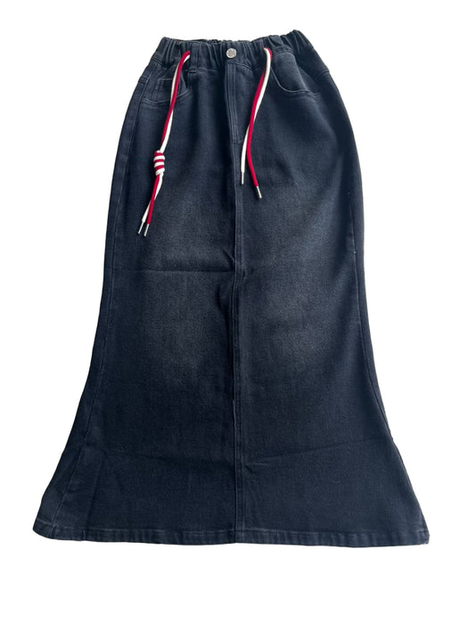 Denim Pencil Skirt