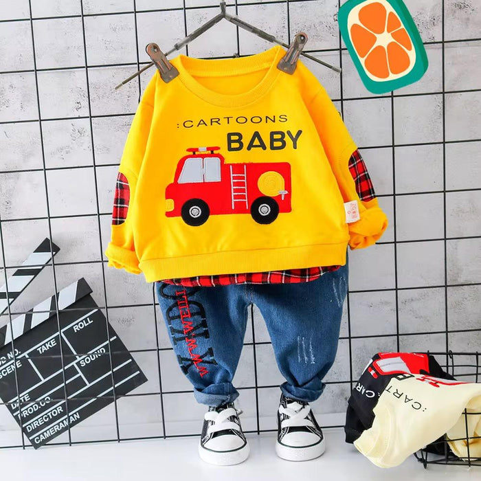 Cartoon Baby 2PC Outfit