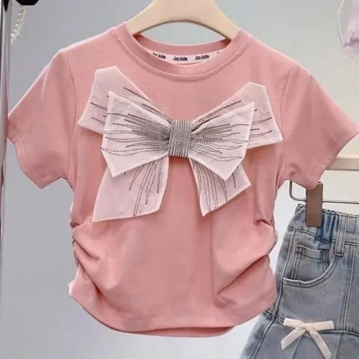 Glittering Butterfly Top