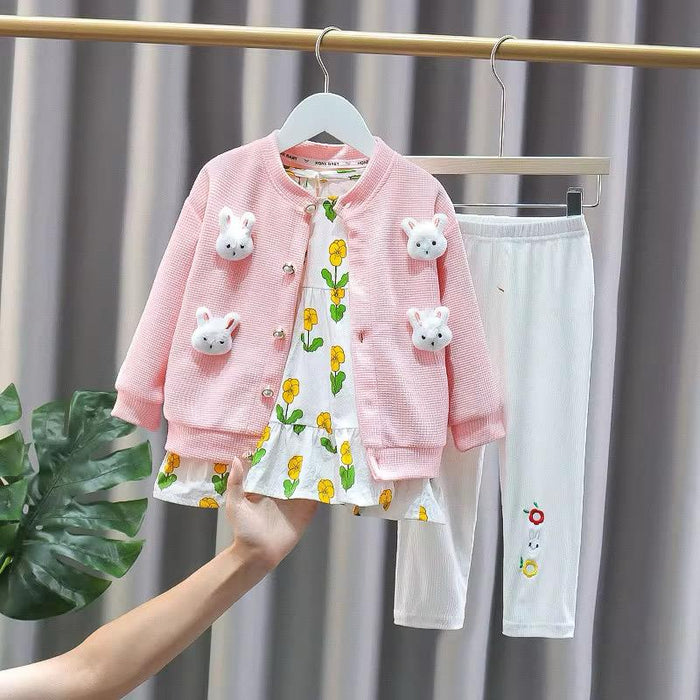 Girls 3pcs with Dolls