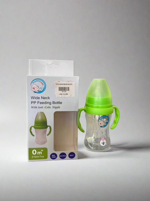 PP 210ML Fluffy Wide Neck Bottle
