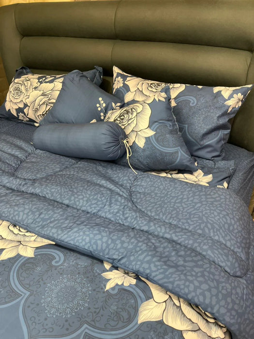 12pcs Polyester Bed Cover Set