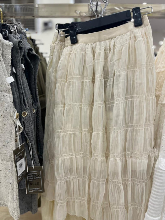 High Waist Lace Skirt