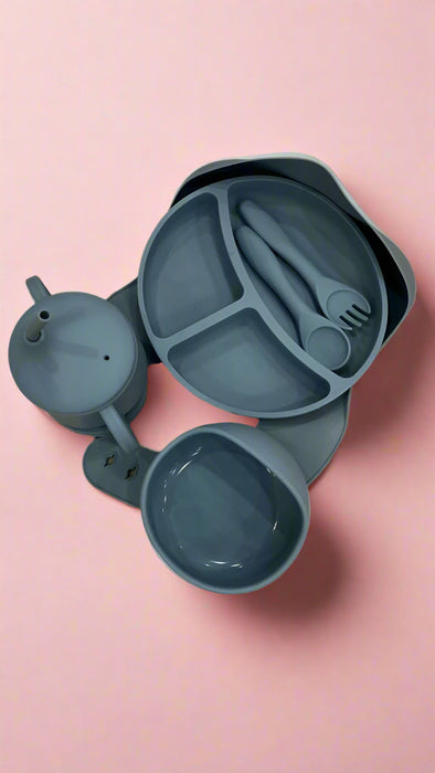 9pc Silicone Feeding Set