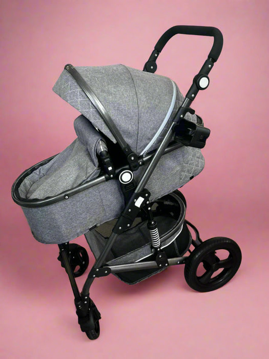 Grey Baby Stroller
