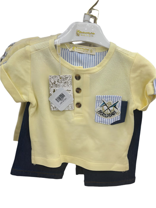 World Baby 2pc suspender