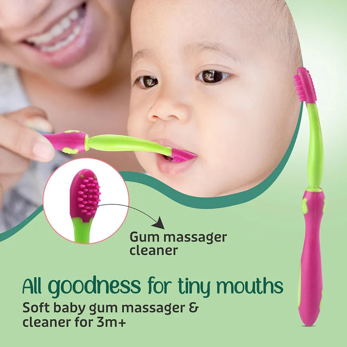 LuvLap 4 Stage Baby Oral Care Set for infant