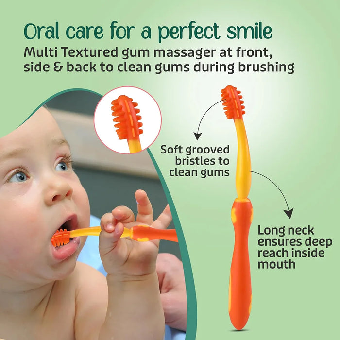LuvLap 4 Stage Baby Oral Care Set for infant
