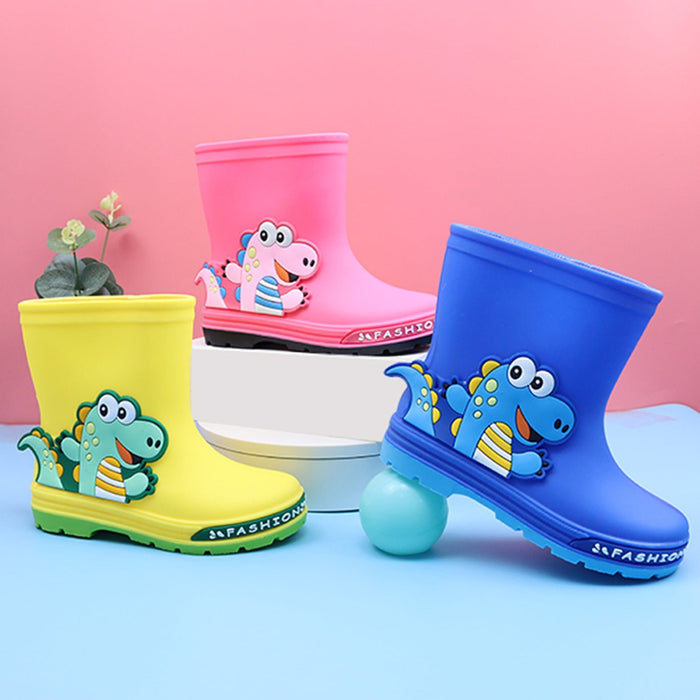 Ketyyh-chn99 Girls Winter Boots Toddler Slip on Shoes Waterproof Winter Snow Booties Short Ankle Shoes Blue,11.5
