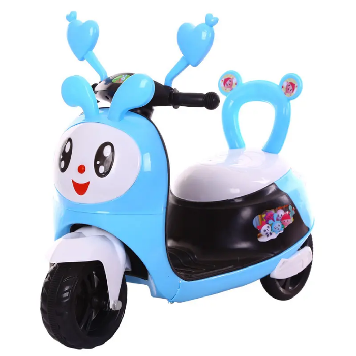 New kids motorcycle electric wih music light 3 training wheels battery powered ride on car toys