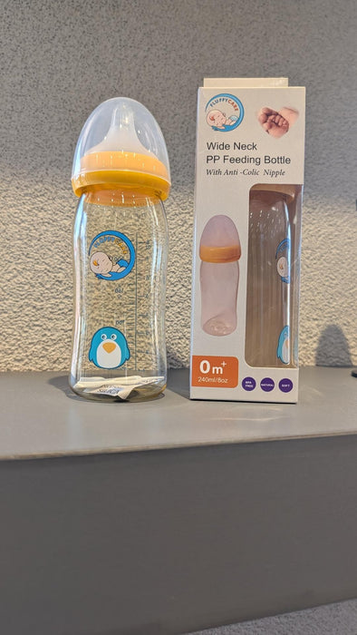 240ML Fluffy Wide Neck Feeding Bottle