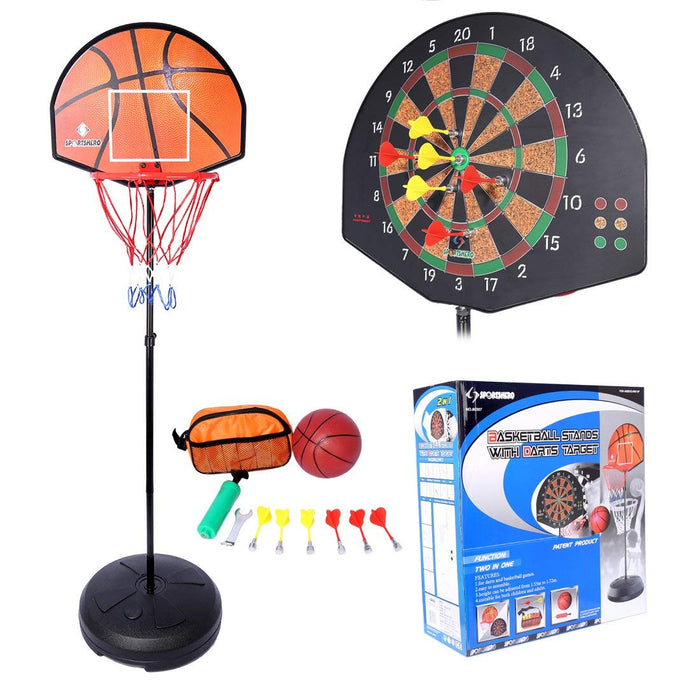 Basket Ball & Dart Board