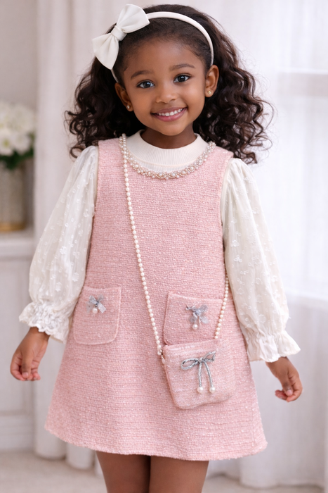 Luxurious 2pc Girls' Dress