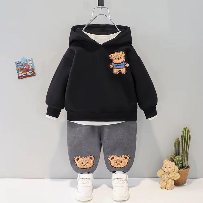 2pc Happy Day Cloth with Woolen Ears