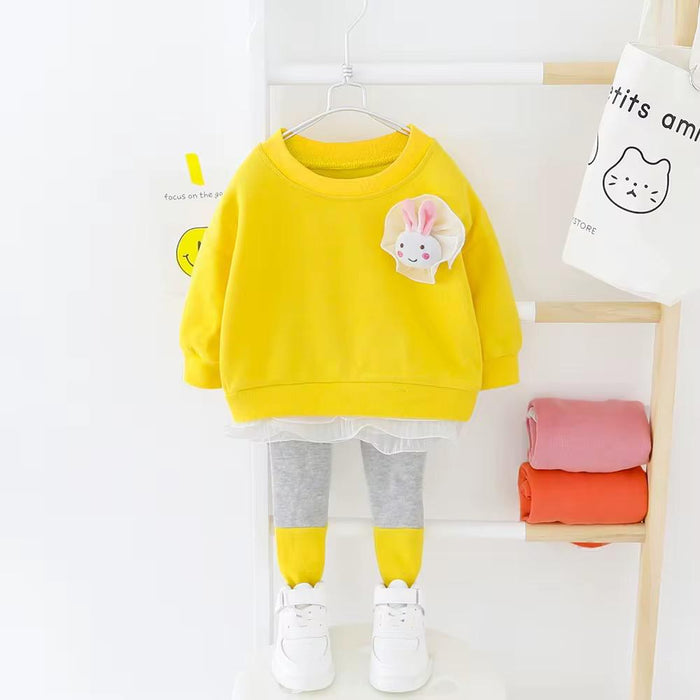 2pc Sweater Shirt with a Doll Sweater Trouser