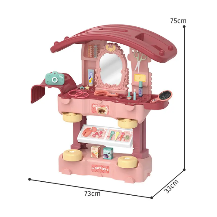 For kids 3in1 DIY toy play house scene series kitcgen beauty doctor too kit with accessories