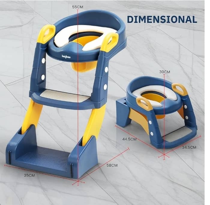 3 In 1 Western Toilet Potty Seat