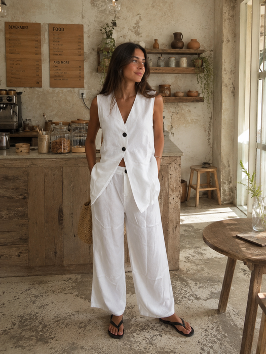 Sleeveless  2pc Women Outfit