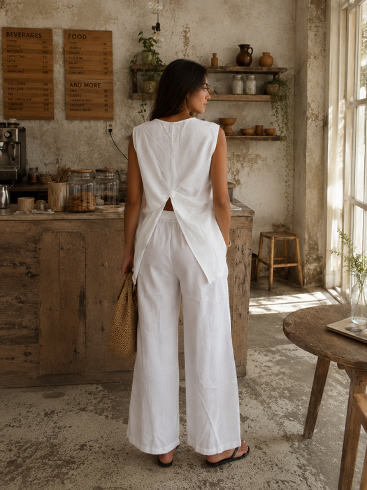Sleeveless  2pc Women Outfit