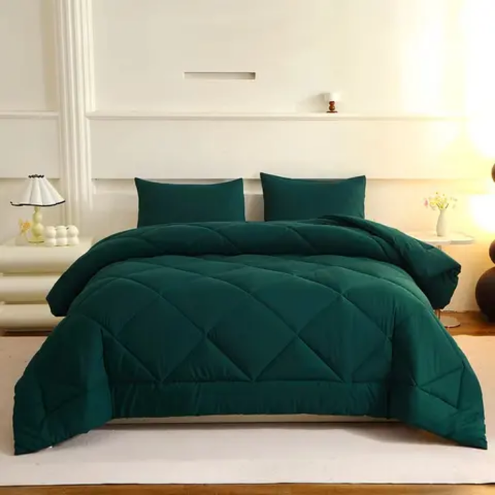 Bedding Cotton King Size 4 Piece Set Queen Comforter Sets