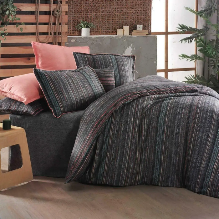 Sarev Jonas V1 Flannel Duvet Cover Set Double
