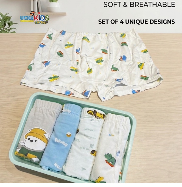 4pc Boys Underpants