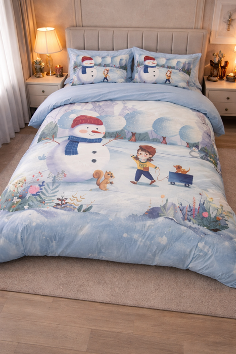 4pc cartoon Bedcover