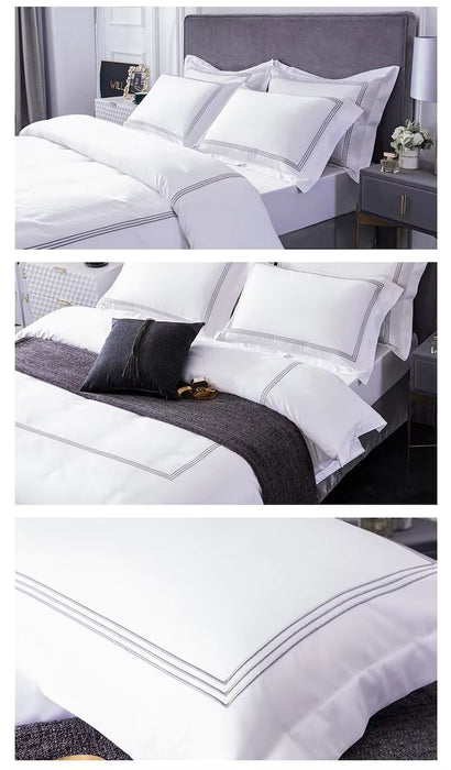 4pc Duvet Cover Embroided