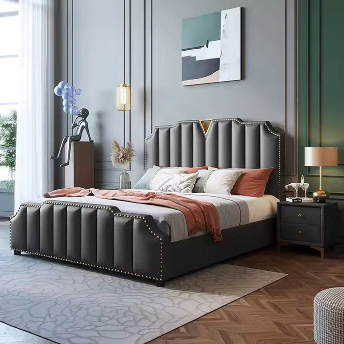 Classy Leather Bed