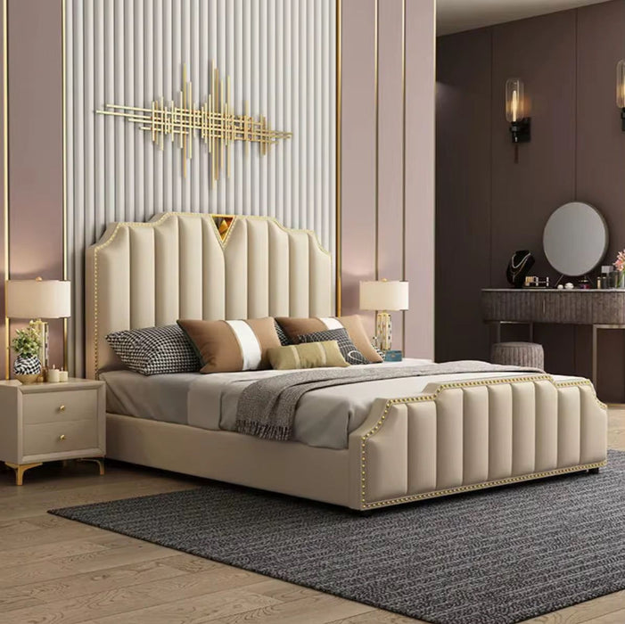 Classy Leather Bed