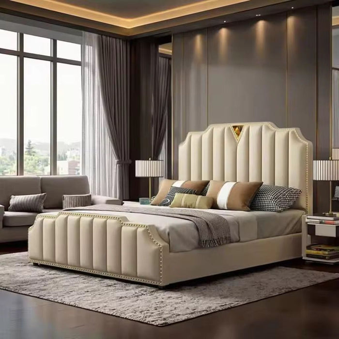 Classy Leather Bed