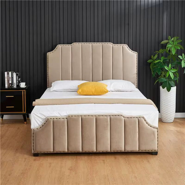 Sentosa Leather Bed