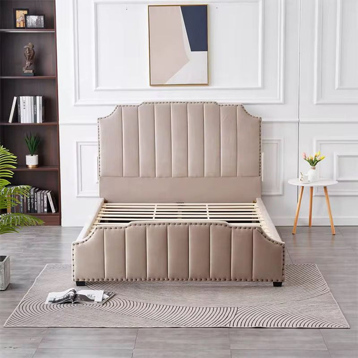 Sentosa Leather Bed