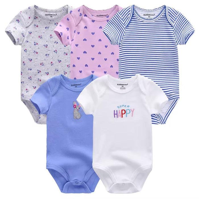 New Arrival V-Collar Long Sleeve Toddler Onesie Intelligent Constant Temperature Unisex Baby Romper Double-layer Infant Jumpsuit