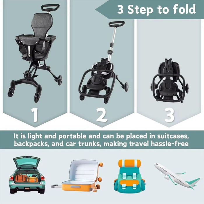 JYC Baby Foldable Baby Stroller