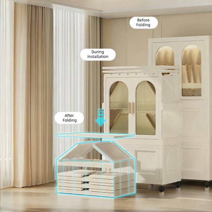 Bumodel Portable Kid's Closet