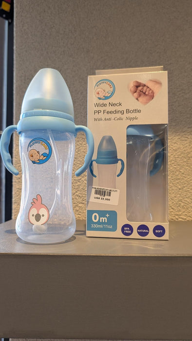 PP 330ML Wide Neck Fluffy Bottle