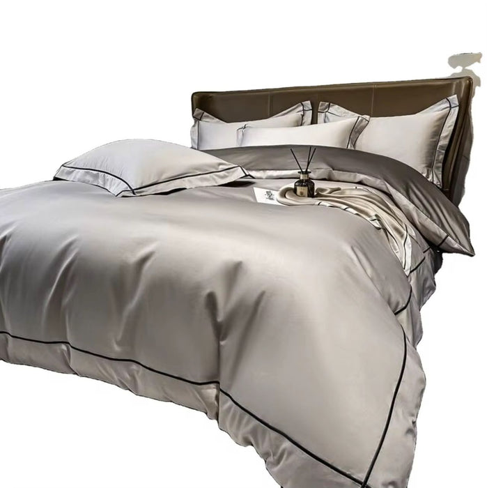 6pcs Set Embroidery Duvet Cover