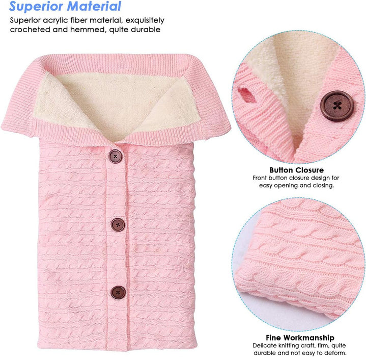Wrap Nap Thick Knit Soft Sleeping Bag