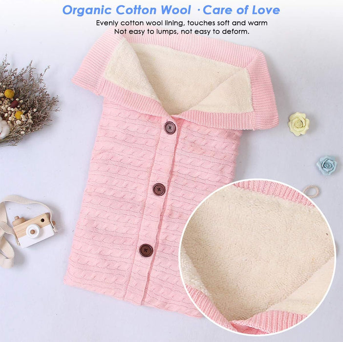 Wrap Nap Thick Knit Soft Sleeping Bag