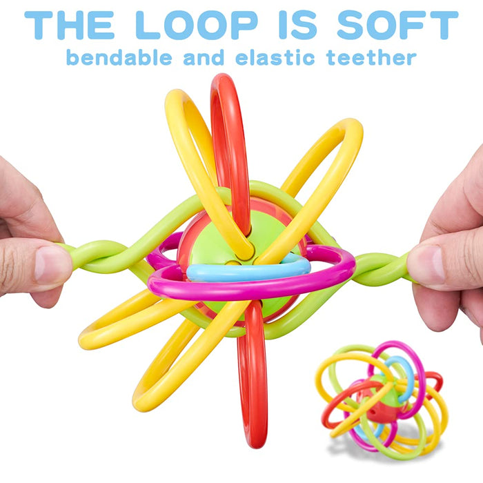 Baby Teething Toys Cute Baby Teether Water Filled Baby Teether