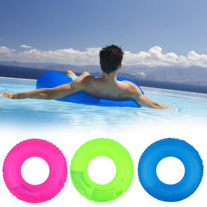 Fluorescent Inflatable Swimming Ring Swim Tube