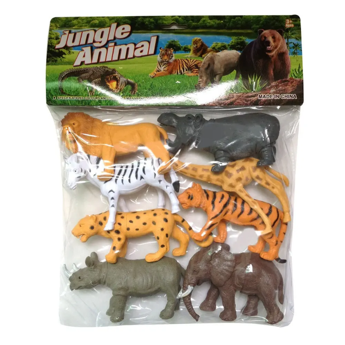 Various Shape Kids Wild Plastic Animals Toys Animal