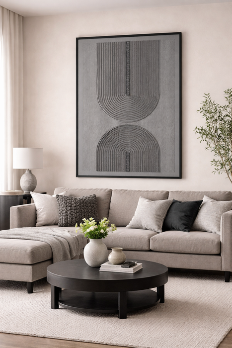Harmony Arc Living Set Art Piece