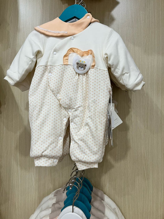 Baby Long Sleeve Cartoon Bear Romper